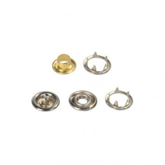 Oeillets et pressions de rechange Outiror (lot de 80)