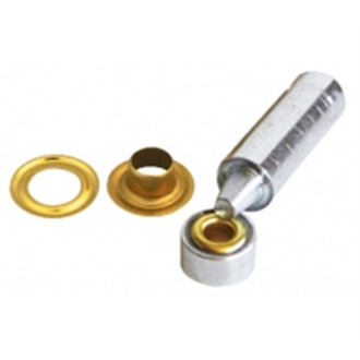 Œillets laiton Ø 4 mm + outil de pose