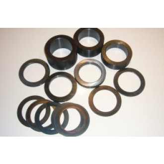 Jeu de bagues de remplissage 122mm toupie arbre 50 mm