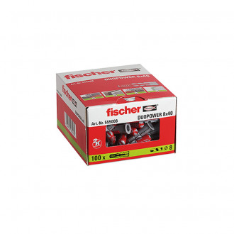Pack 100 chevilles duopower 6x30 fischer - 96151