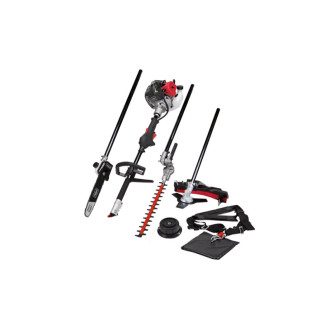 Pack scheppach outil multi-fonctions 4 en 1 - mfh3300-4p - extension de perche