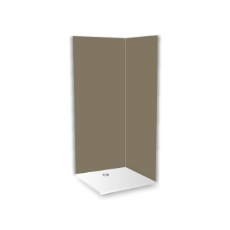 Pack standard 2p h2000 x l900 + profilés - couleurs aux choix