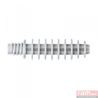 Patte à vis nylon pour cheville RAMTUB® pour gaines et tubes - Boîte de 100 pièces