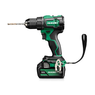 Perceuse à percussion 18V - HIKOKI - 2 batteries 18 V 5 Ah BSL1850MA + coffret - DV18DEWJZ