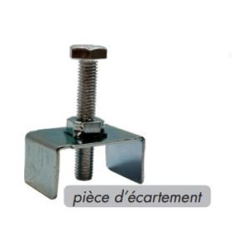 Kit de fixation radiateur lamellaire - 138448