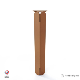 Pied DECO-GEM pour table basse en acier Jaspe, H.39 cm