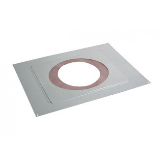 Plaque distance de sécurité étanche rampant Poujoulat