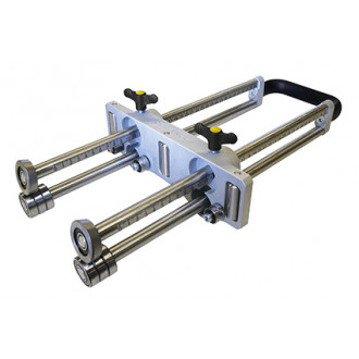 Plieuse à main double colonne 3 rouleaux 