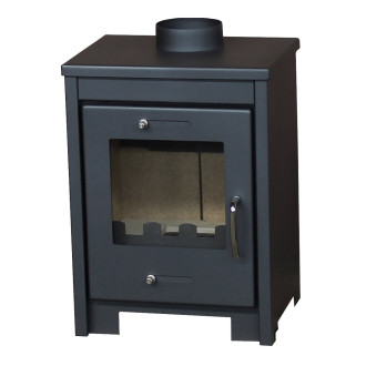 Poele a bois ruby 1 8.0kw h66xl46xp40