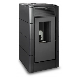 Poêle à granulés chaudière hydraulique selena hydro 12kw noir sublime Poêle à granulés chaudière hydraulique selena hydro 12kw noir sublime