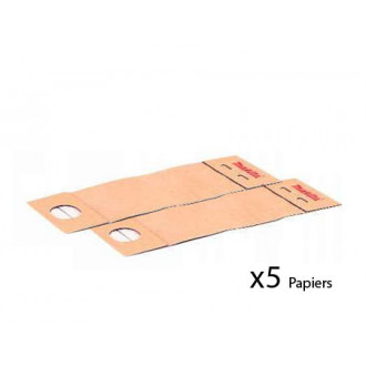 Lot de 5 sacs à poussières papier pour ponceuses excentriques et vibrantes Makita 193293-7