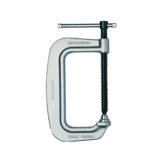 Presse en c acier forgé pour soudage serrage 80 mm saillie 65 mm vis de 14 mm