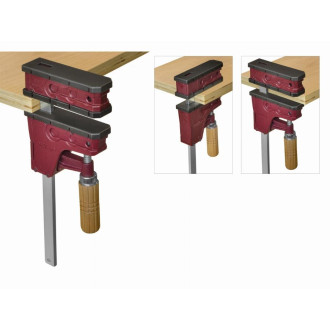 Serre-joint parallèle piher prl 400 - l 80 cm - 02680