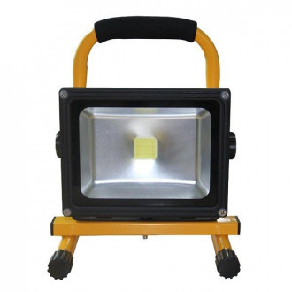 Projecteur led rechargeable - 20 watt - couleur - blanc neutre 4000°k