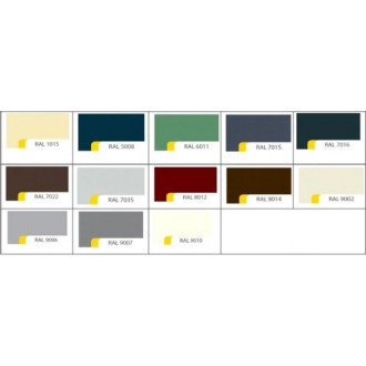 Vis bac acier SCELL-IT sommet nervure Support métal IPN - Ø6 x 105 mm - TH12 - Bleu gris RAL5008 - Sachet de 100 - ZTP-60105-5008