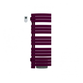 Radiateur sèche serviettes Néfertiti pivotant gauche prune intégral Atlantic 802056 Radiateur sèche serviettes Néfertiti pivotant gauche prune intégral Atlantic 802056