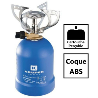 Rechaud gaz ke2007- rechaud a gaz - coque abs - rechaud camping pour cartouche gaz 190g