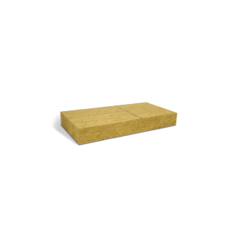 Panneau isolant en laine de roche ROCKVET largeur 60 cm longueur 1.2 m