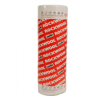 Rouleau isolant en laine de roche Roulrock Kraft pour l'isolation des combles perdus de Rockwool