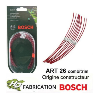 Sachet de 10 fils haute performance pour coupe-bordures art 26 combitrim bosch f016800181