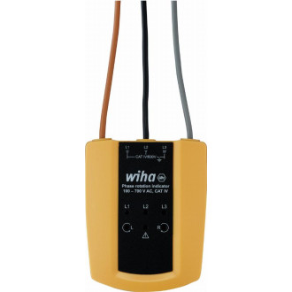 Testeur et indicateur de rotation de phase WIHA 100700 V AC Cat. IV - 45221