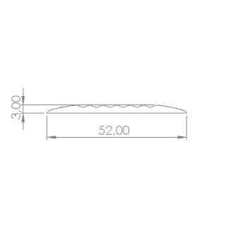 Nez de marche antidérapant souple autoadhésif WATTELEZ noir 50x3000mm - 604009NADH