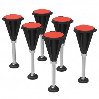 Set de 6 pieds pour receveur Ultra Flat S Ieal Standard 