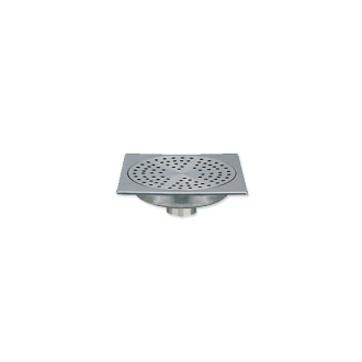 Siphon de sol inox solusec pour tube 50 verticale - dimensions aux choix