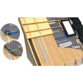 Écran de sous-toiture Solitex Mento 1000 Proclima 1,5 m x 50 m SD=0,05 m (rouleau 75m²)