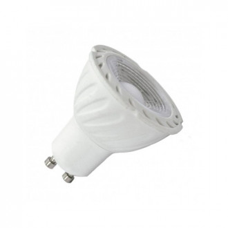 Spot led GU10 COB 5 watt (eq. 45 watt) angle 38° - Couleur eclairage - Blanc neutre