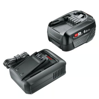 Starter set 18v - bosch vert - 1 batteries 18v 6 ah + chargeur - 1600a032a8