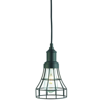 Suspension 1 ampoule tapered cage, noir