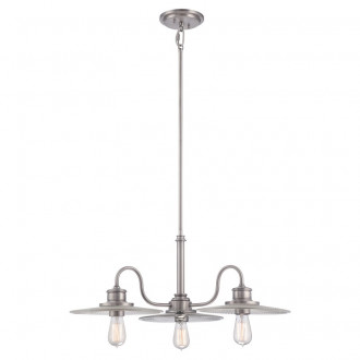 Suspension admiral, nickel antique, 3 ampoules