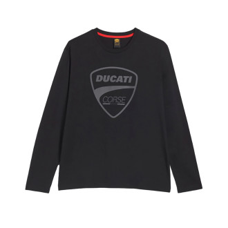 T-shirt de travail à manches longues Motor Ducati - T.L ( T.M FR ) - Noir - DIADORA - 702.181805-80017 T.L
