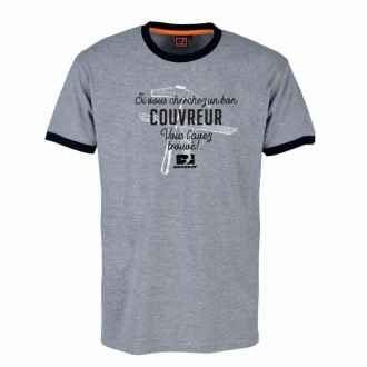 Tee-shirt couvreur bosseur - 11533