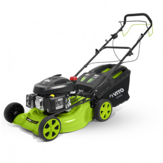 Tondeuse thermique vito 5cv 139 cm3 moteur ohvhonda 4t-3 hauteurs de coupe bac 50l
