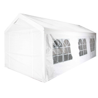 Tonnelle de réception 3x6m blanche tonnelle blanche 3 x 6 m