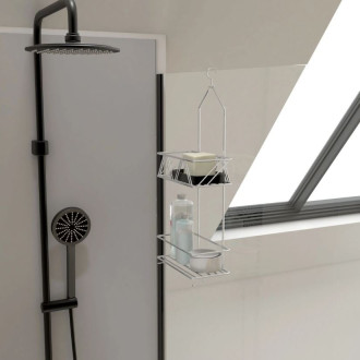 Valet chrome suspendu 50x20x10 - LOU Aurlane - 701058