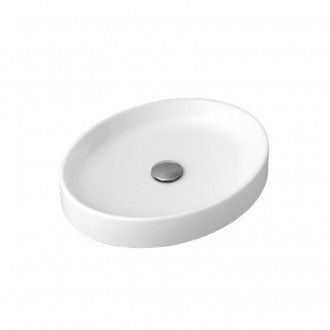 Vasque céramique perle blanc sarreguemines