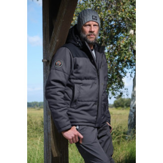 Gilet bosseur bear - graphite/noir - xxxl - 11724-006