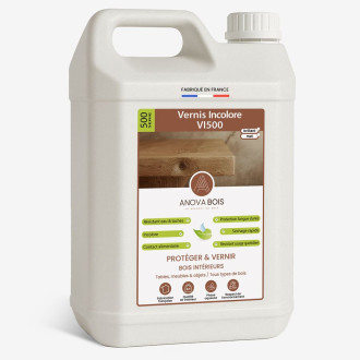 Vernis Incolore VI500 - Mat ou Brillant AnovaBois - Conditionnement au choix