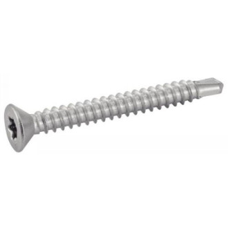 Vis autoperceuse tête fraisée empreinte torx inox a2 3,9x19mm boîte de 200 pièces