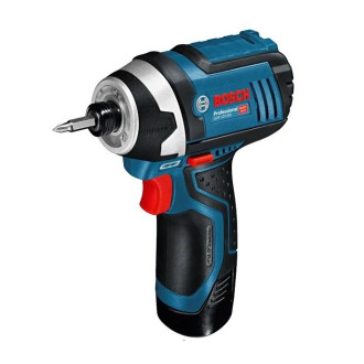 Visseuse à chocs sans fil gdr 12v-105 2*2 ah en coffret l-boxx bosch 06019a6977