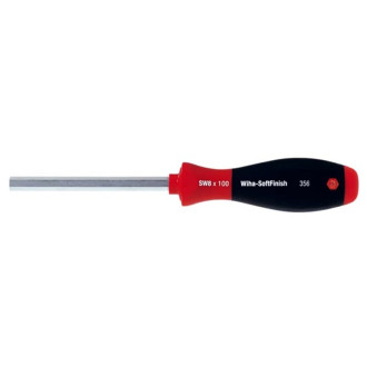 Wiha - Tournevis Six Pans Softfinish® - 8.0 X 100Mm