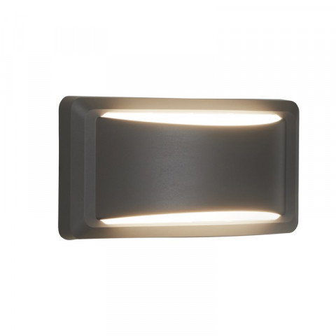 Applique led outdoor, polycarbonate, anthracite