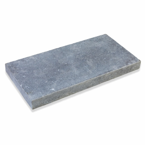 Margelle de piscine pierre naturelle egypte grise 60x30x5cm bord droit