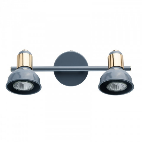 Spot bleu neoclassic 2 ampoules 16 cm