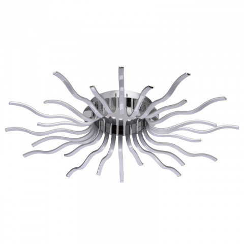 Plafonnier chromé techno   12.5 cm