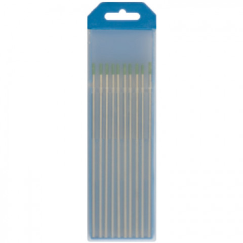 Lot de 10 électrodes de longueur 150 mm en tungstène pur Ø de l'électrode 1,6mm pour aluminium GYS 044555