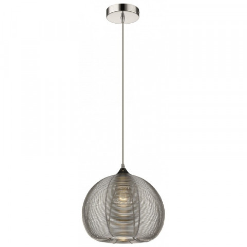 Suspension argent walton h140 1 lumières